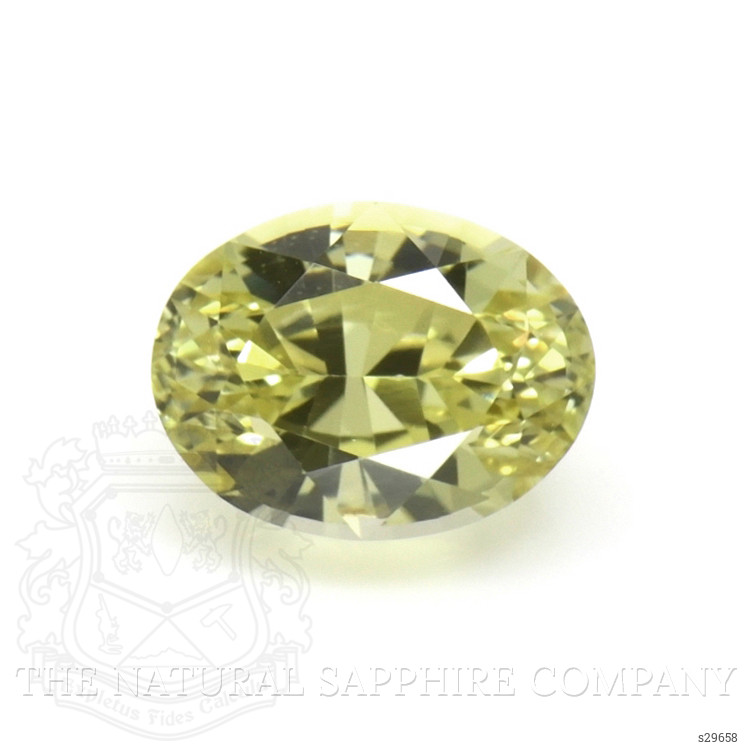 0.98 Ct. Yellow Sapphire from Ceylon (Sri Lanka)