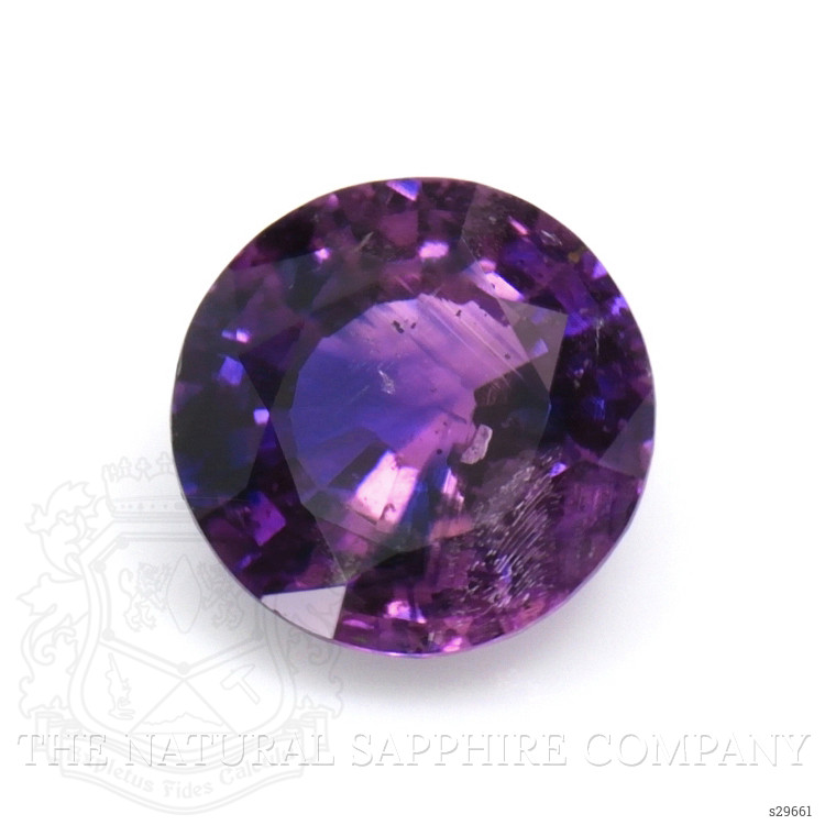 1.39 Ct. Bluish Purple Sapphire from Ceylon (Sri Lanka)