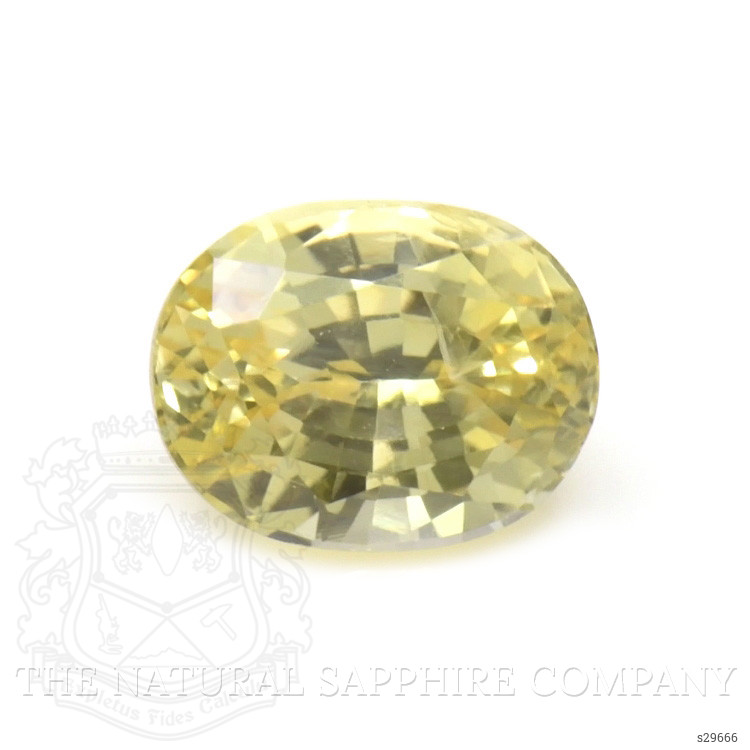 1.31 Ct. Yellow Sapphire from Ceylon (Sri Lanka)