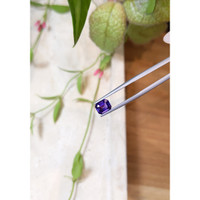 1.32 Ct. Purple Sapphire from Ceylon (Sri Lanka) Life Style
