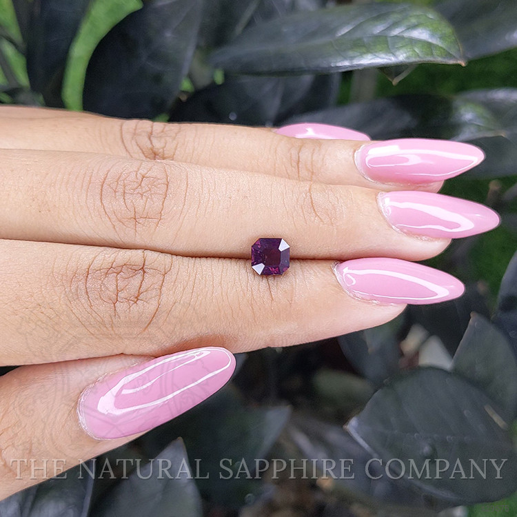 1.05 Ct. Pinkish Purple Sapphire from Tanzania