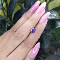 1.25 Ct. Pinkish Purple Sapphire from Tanzania Life Style