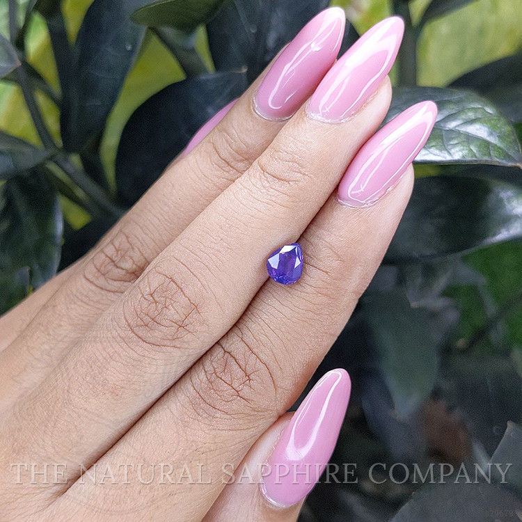 1.25 Ct. Pinkish Purple Sapphire from Tanzania