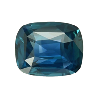 1.77 Ct. Greenish Blue Sapphire from Tanzania Video