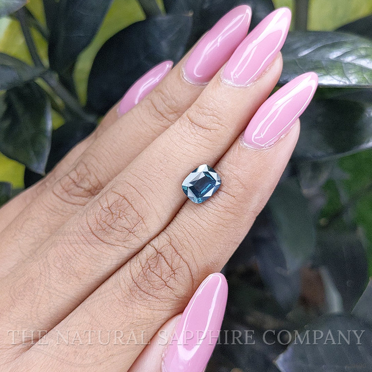 1.77 Ct. Bluish Green Sapphire from Tanzania