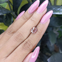 2.11 Ct. Padparadscha Sapphire from Tanzania Life Style