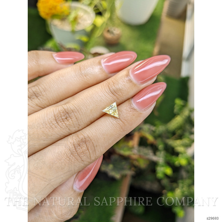 1.04 Ct. Yellow Sapphire from Ceylon (Sri Lanka)