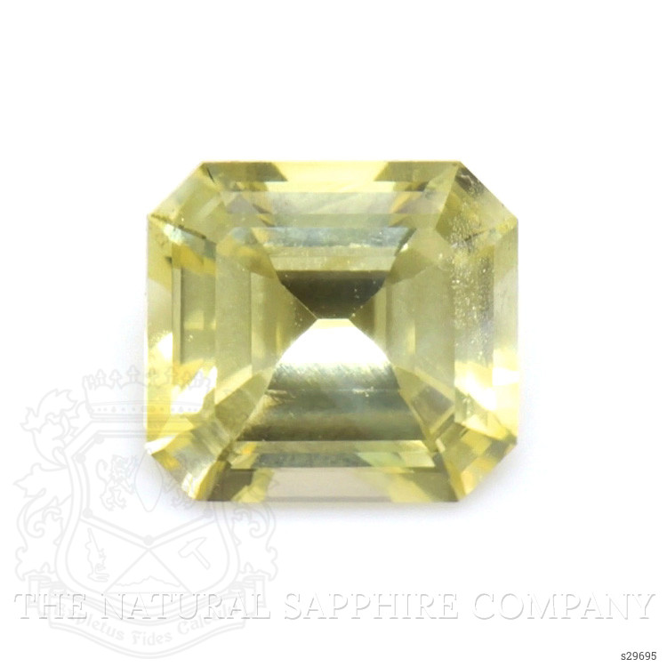 0.97 Ct. Yellow Sapphire from Ceylon (Sri Lanka)