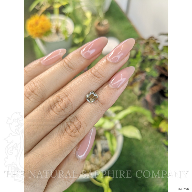 1.16 Ct. Yellowish Brown Sapphire from Ceylon (Sri Lanka)