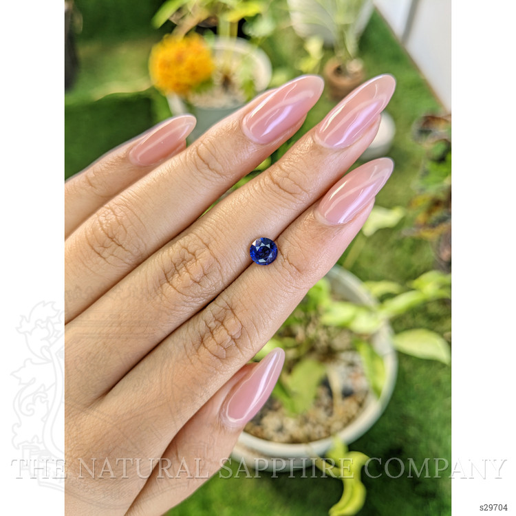 1.20 Ct. Blue Sapphire from Ceylon (Sri Lanka)