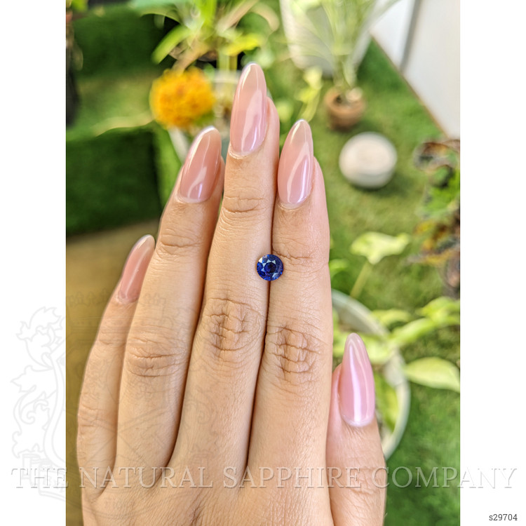 1.20 Ct. Blue Sapphire from Ceylon (Sri Lanka)