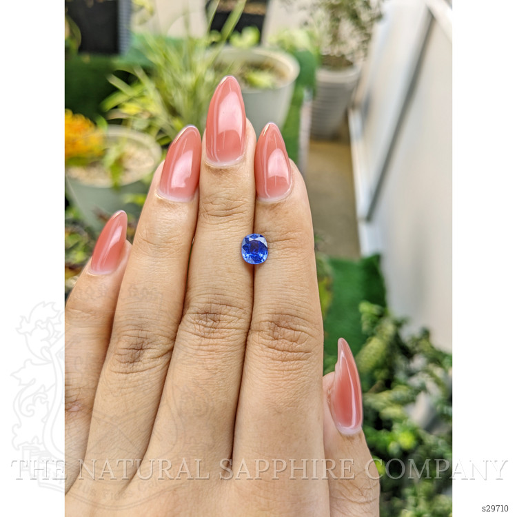 1.17 Ct. Blue Sapphire from Ceylon (Sri Lanka)