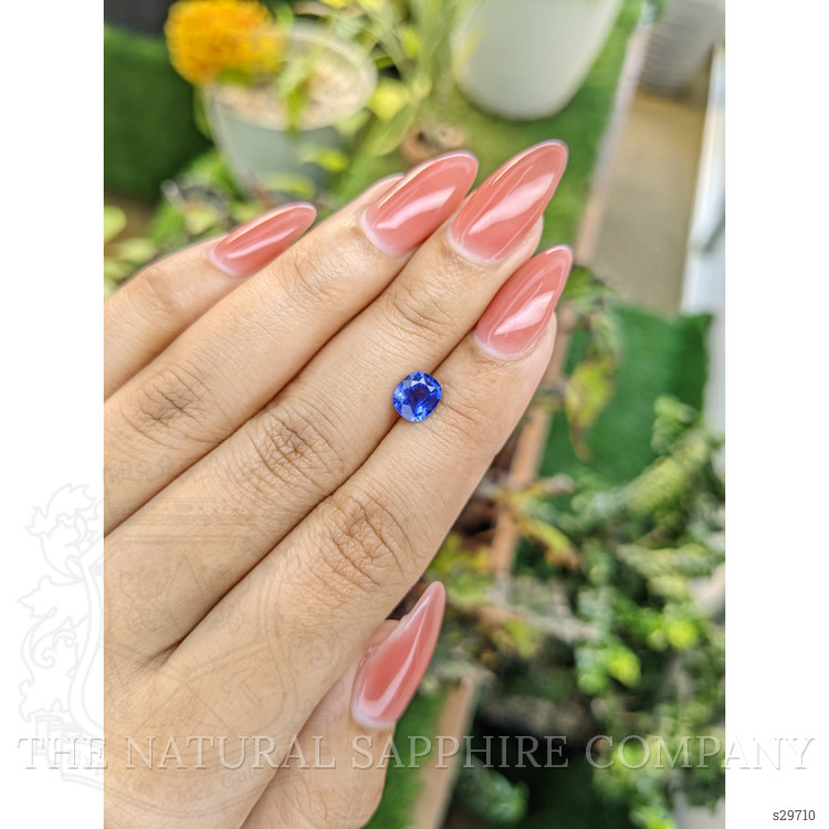 1.17 Ct. Blue Sapphire from Ceylon (Sri Lanka)