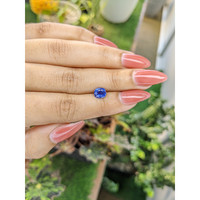 1.17 Ct. Blue Sapphire from Ceylon (Sri Lanka) Life Style
