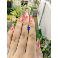 1.35 Ct. Blue Sapphire from Ceylon (Sri Lanka) Life Style