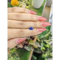 1.35 Ct. Blue Sapphire from Ceylon (Sri Lanka) Life Style