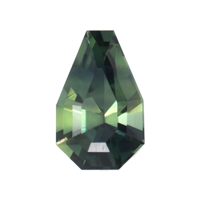 0.66 Ct. Green Sapphire from Madagascar Video
