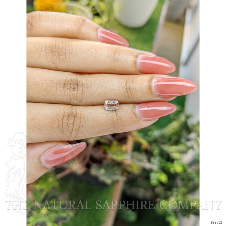 0.90 Ct. Peach Sapphire from Ceylon (Sri Lanka)