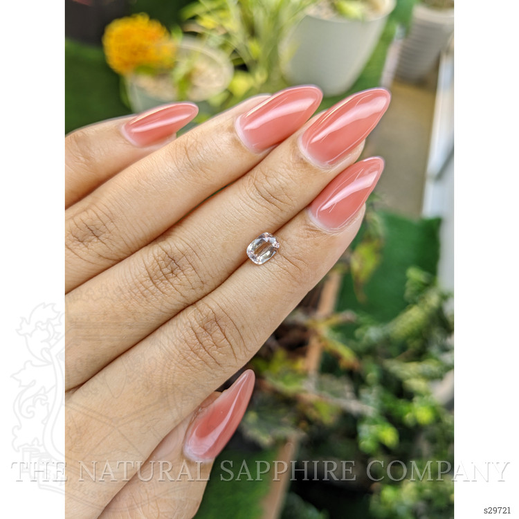 0.90 Ct. Peach Sapphire from Ceylon (Sri Lanka)