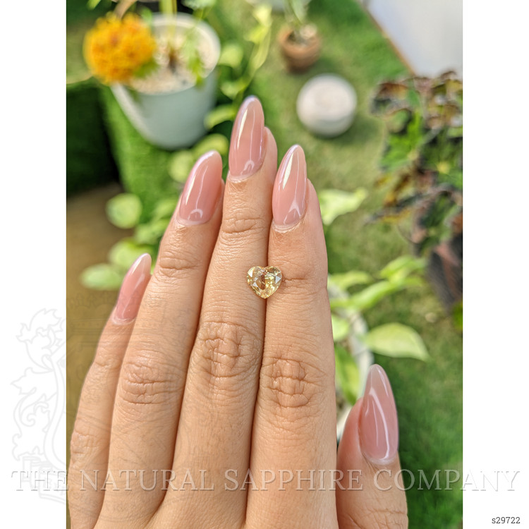 1.69 Ct. Peach Sapphire from Ceylon (Sri Lanka)