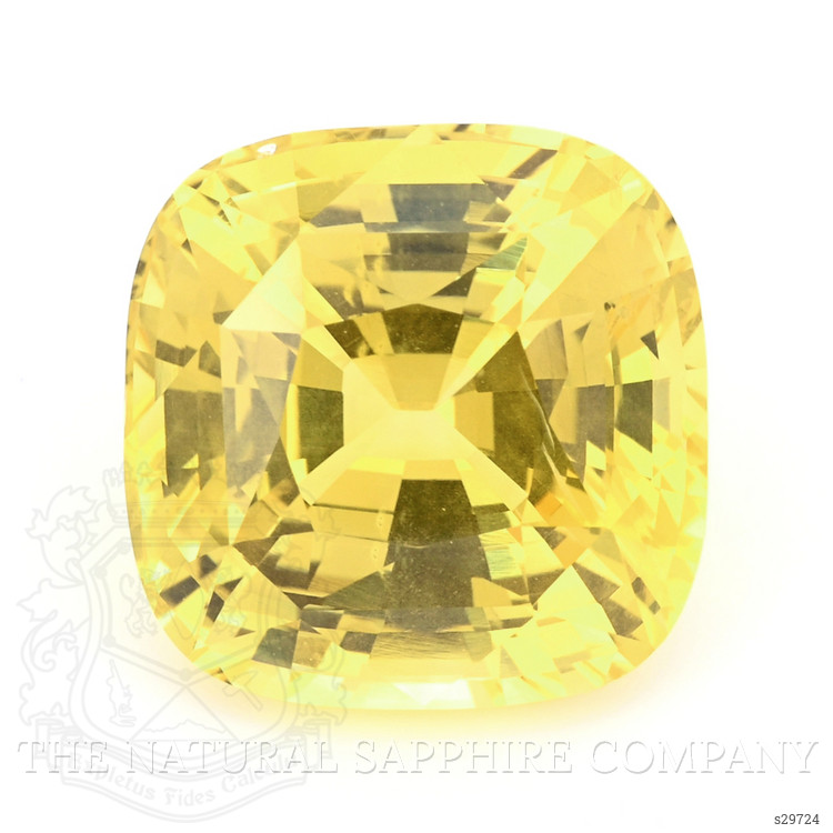 10.63 Ct. Yellow Sapphire from Ceylon (Sri Lanka)