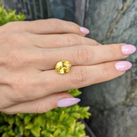 6.18 Ct. Yellow Sapphire from Ceylon (Sri Lanka) Life Style