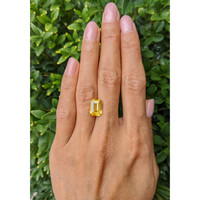 5.03 Ct. Yellow Sapphire from Ceylon (Sri Lanka) Life Style