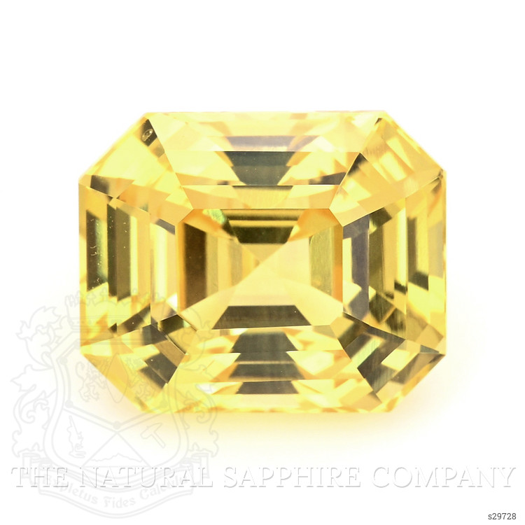 7.04 Ct. Yellow Sapphire from Ceylon (Sri Lanka)