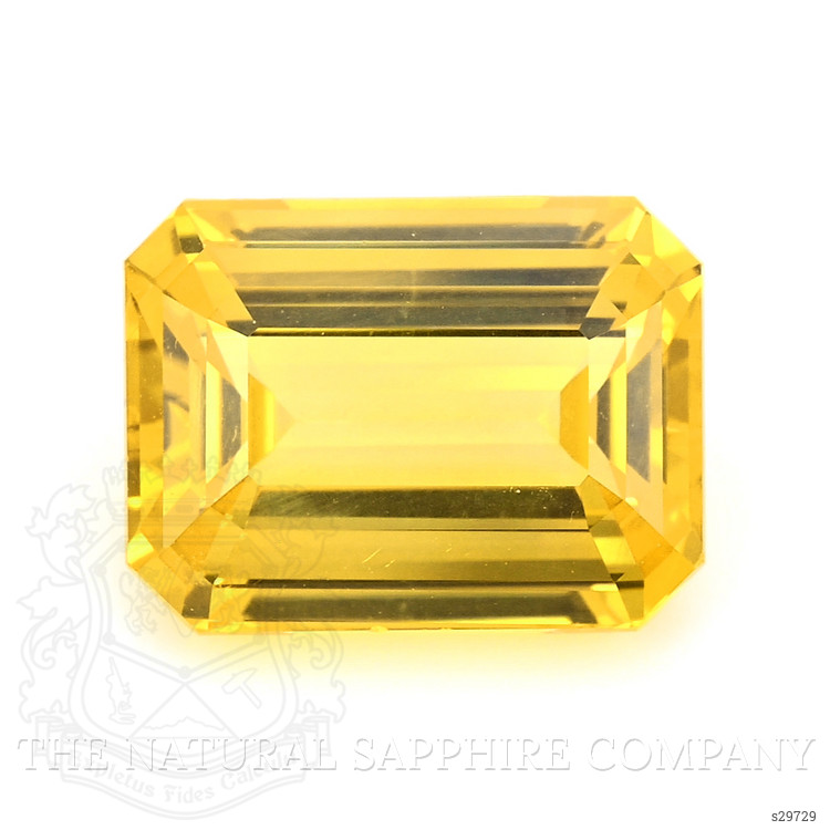 4.03 Ct. Yellow Sapphire from Ceylon (Sri Lanka)