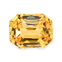 2.16 Ct. Orangish Yellow Sapphire from Ceylon (Sri Lanka) Video