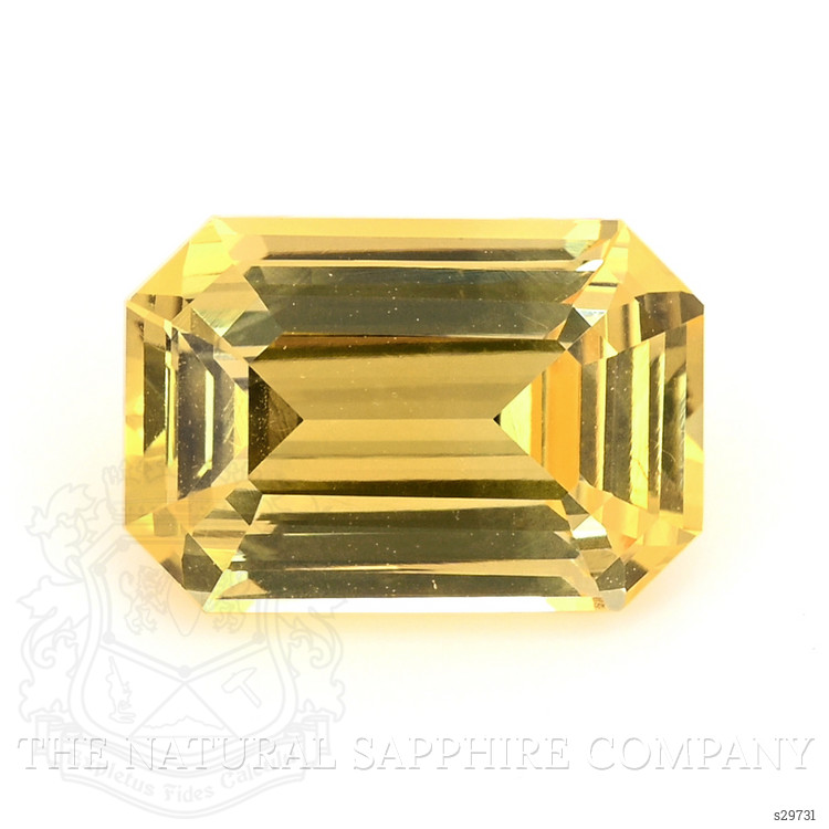 4.00 Ct. Yellow Sapphire from Ceylon (Sri Lanka)