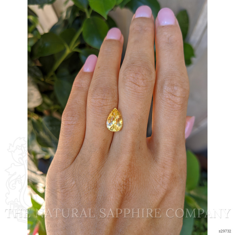 3.54 Ct. Yellow Sapphire from Ceylon (Sri Lanka)