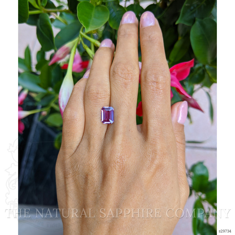 2.63 Ct. Pinkish Purple Sapphire from Madagascar