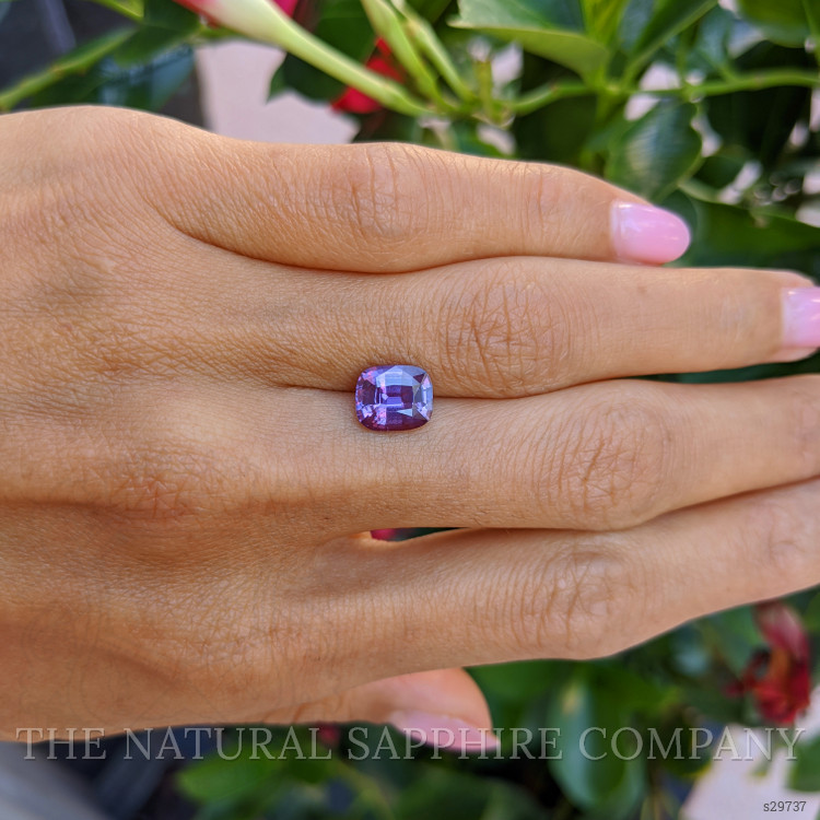 2.54 Ct. Pinkish Purple Sapphire from Madagascar