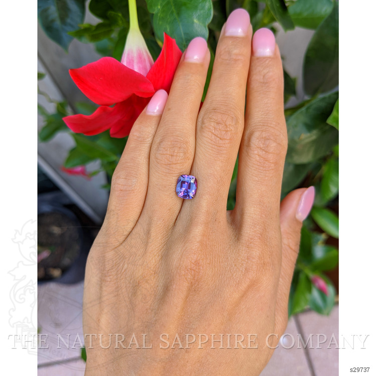 2.54 Ct. Pinkish Purple Sapphire from Madagascar