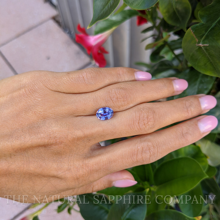 3.04 Ct. Purple Sapphire from Ceylon (Sri Lanka)