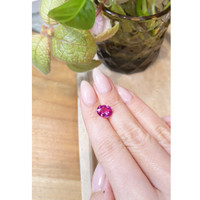 3.00 Ct. Pink Sapphire from Ceylon (Sri Lanka) Life Style