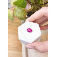 3.00 Ct. Pink Sapphire from Ceylon (Sri Lanka) Life Style