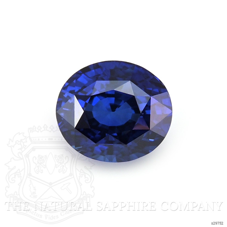 2.87 Ct. Blue Sapphire from Ceylon (Sri Lanka)