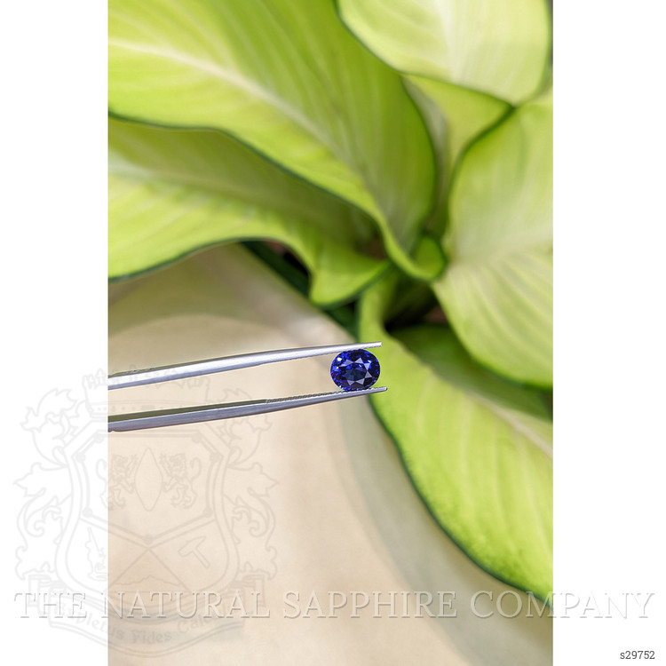 2.87 Ct. Blue Sapphire from Ceylon (Sri Lanka)