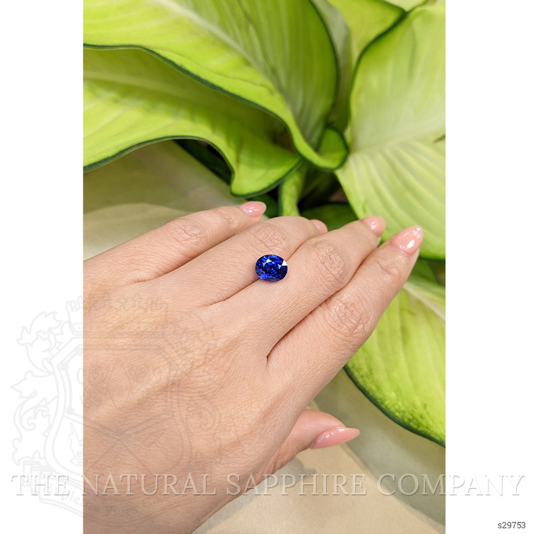 3.50 Ct. Blue Sapphire from Ceylon (Sri Lanka)