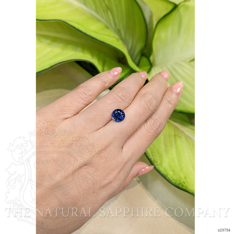 2.56 Ct. Blue Sapphire from Ceylon (Sri Lanka)