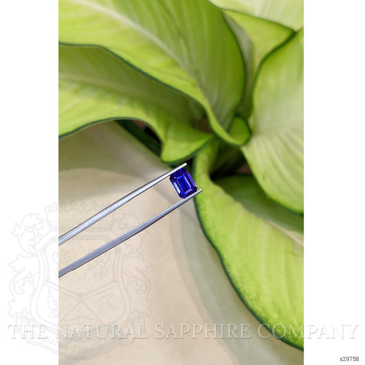 2.42 Ct. Blue Sapphire from Ceylon (Sri Lanka)