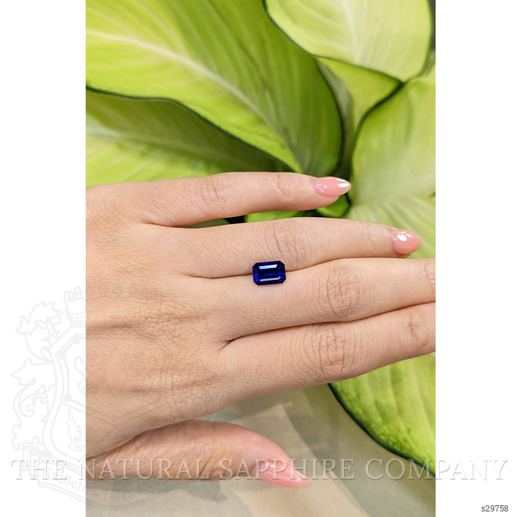 2.42 Ct. Blue Sapphire from Ceylon (Sri Lanka)