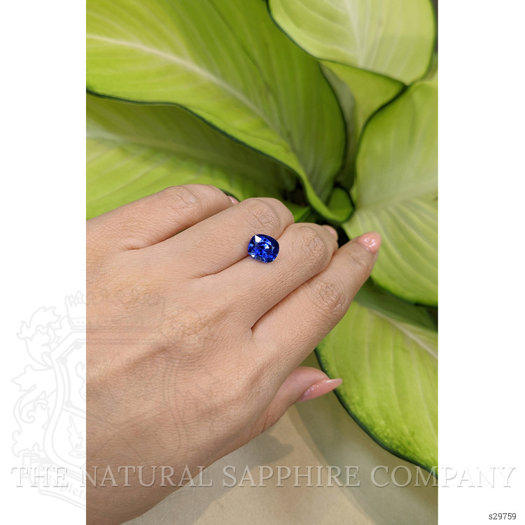 2.67 Ct. Blue Sapphire from Ceylon (Sri Lanka)