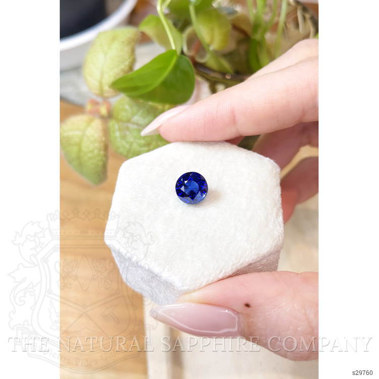 3.48 Ct. Blue Sapphire from Ceylon (Sri Lanka)
