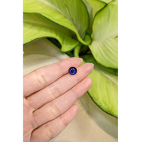 3.48 Ct. Blue Sapphire from Ceylon (Sri Lanka) Life Style