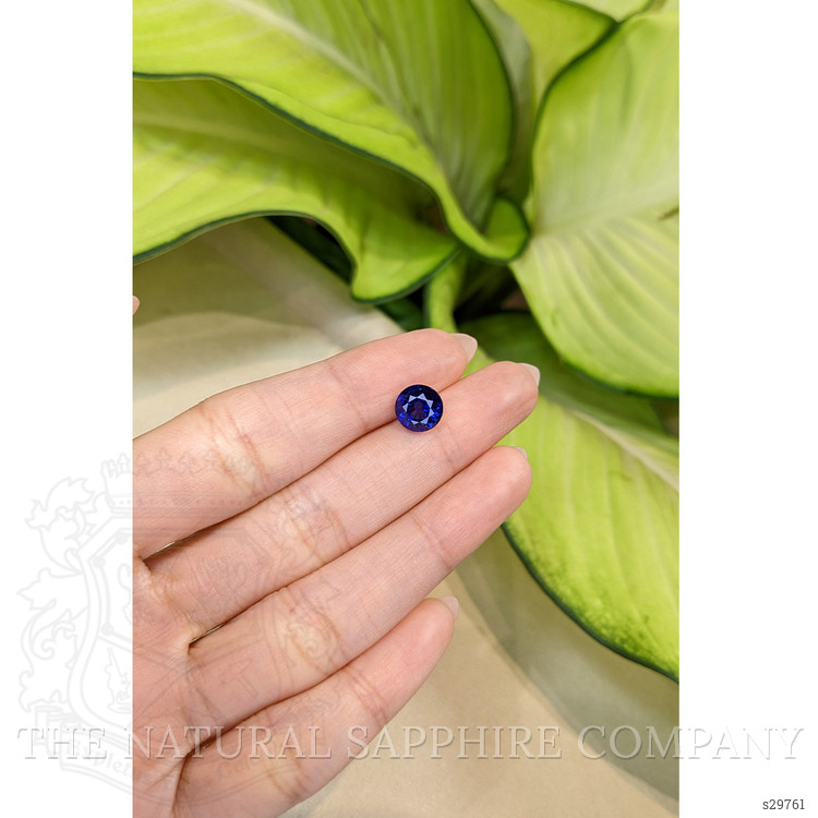 3.48 Ct. Blue Sapphire from Ceylon (Sri Lanka)