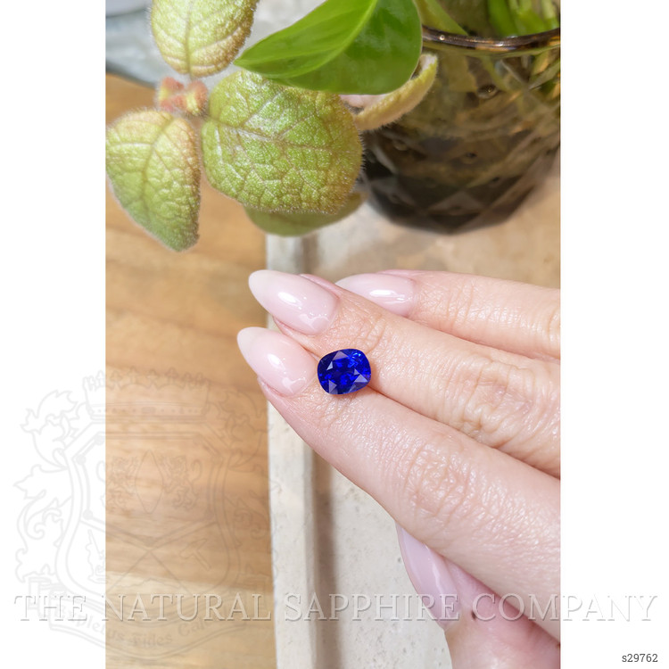 3.52 Ct. Blue Sapphire from Ceylon (Sri Lanka)