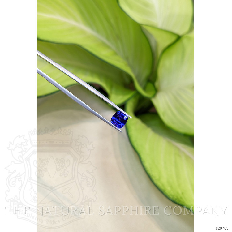 2.56 Ct. Blue Sapphire from Ceylon (Sri Lanka)